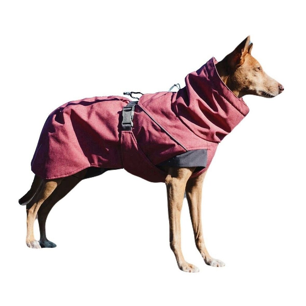NEW Hurtta Expedition Parka Dog Waterproof  Insulated Jacket Beetroot 24" Large